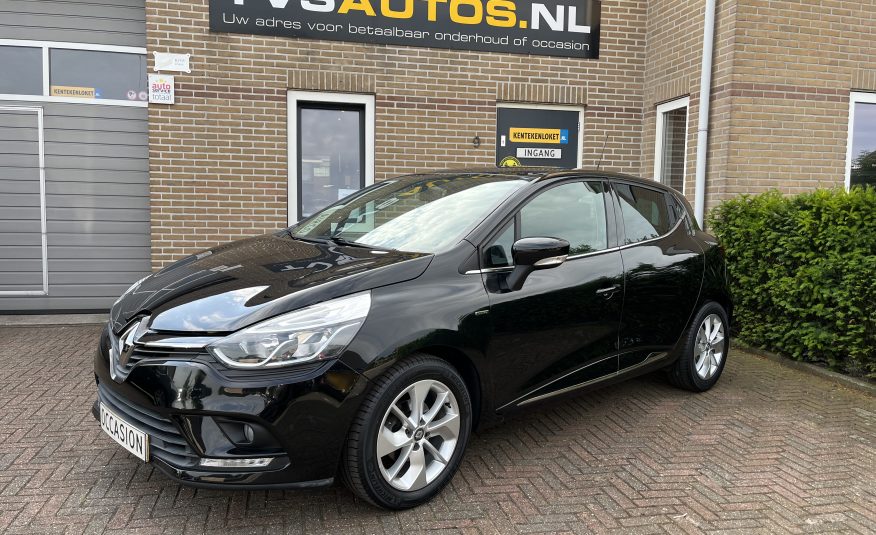 Renault Clio 0.9 TCE 5-Deurs Limited •Airconditioning / Navigatie / Parkeersensoren / LM-Velgen / Isofix / Winterbandenset• 1e Eigenaar & ZEER NETTE AUTO