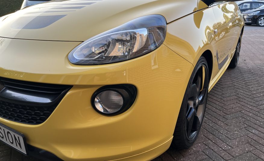 Opel Adam 1.4 16v Slam Yellow&Black •18” LM-Velgen / Half Leder Interieur / Automatische Airconditioning / Cruise Control / LED Verlichting• ZEER MOOIE & NETTE AUTO