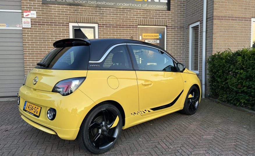 Opel Adam 1.4 16v Slam Yellow&Black •18” LM-Velgen / Half Leder Interieur / Automatische Airconditioning / Cruise Control / LED Verlichting• ZEER MOOIE & NETTE AUTO