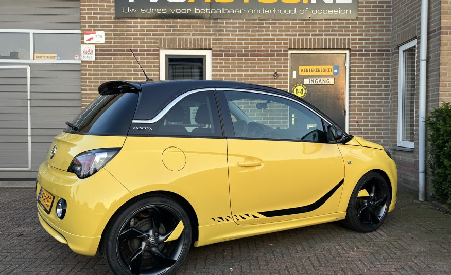 Opel Adam 1.4 16v Slam Yellow&Black •18” LM-Velgen / Half Leder Interieur / Automatische Airconditioning / Cruise Control / LED Verlichting• ZEER MOOIE & NETTE AUTO