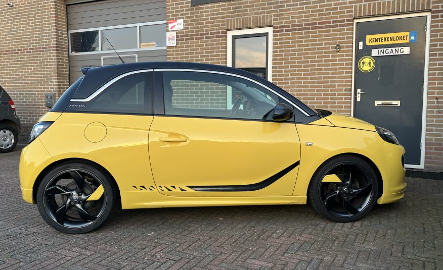 Opel Adam 1.4 16v Slam Yellow&Black •18” LM-Velgen / Half Leder Interieur / Automatische Airconditioning / Cruise Control / LED Verlichting• ZEER MOOIE & NETTE AUTO