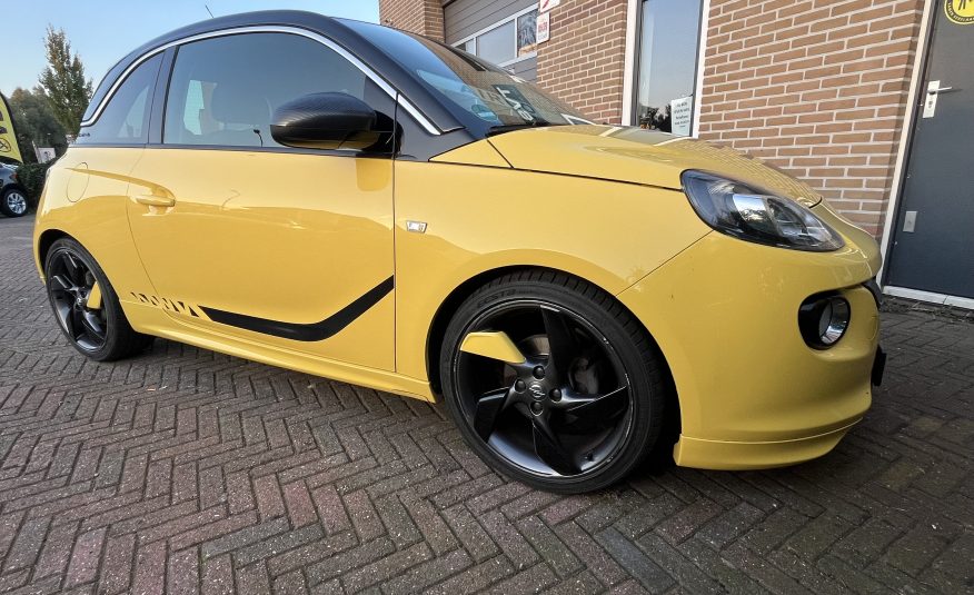 Opel Adam 1.4 16v Slam Yellow&Black •18” LM-Velgen / Half Leder Interieur / Automatische Airconditioning / Cruise Control / LED Verlichting• ZEER MOOIE & NETTE AUTO