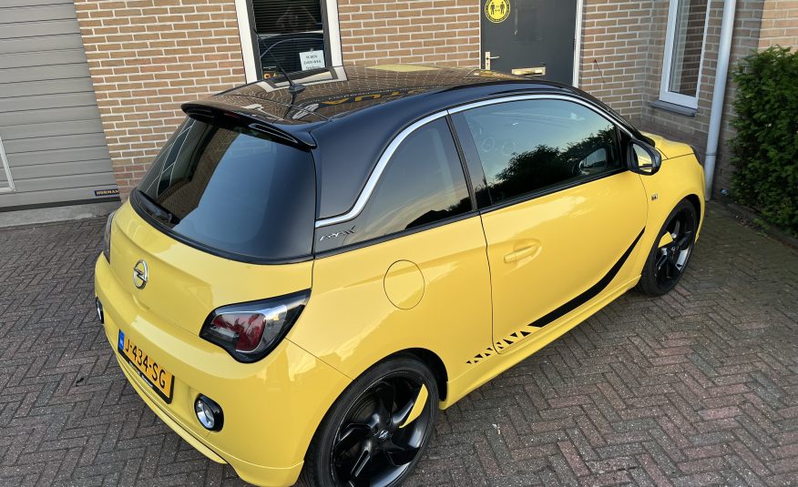 Opel Adam 1.4 16v Slam Yellow&Black •18” LM-Velgen / Half Leder Interieur / Automatische Airconditioning / Cruise Control / LED Verlichting• ZEER MOOIE & NETTE AUTO