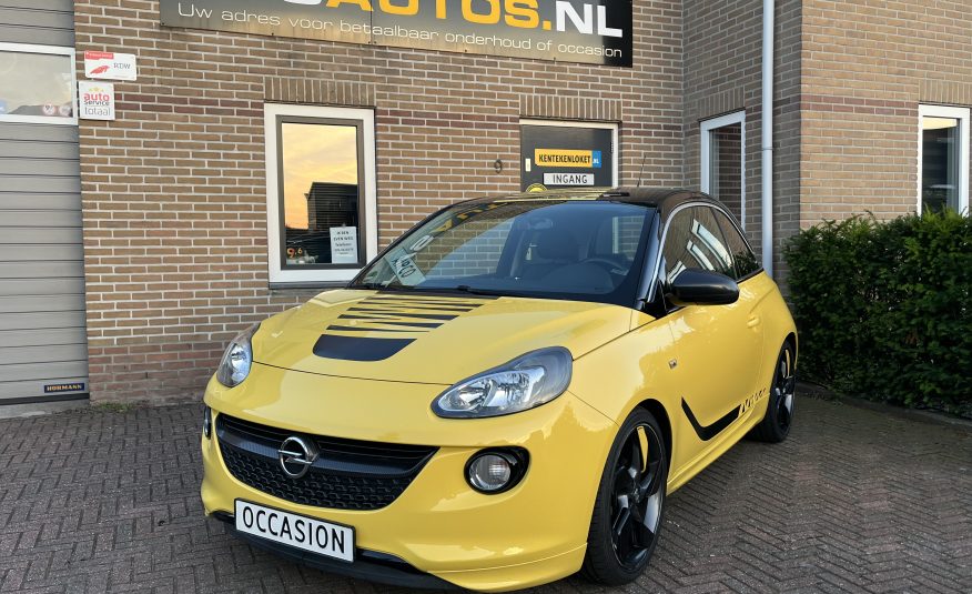 Opel Adam 1.4 16v Slam Yellow&Black •18” LM-Velgen / Half Leder Interieur / Automatische Airconditioning / Cruise Control / LED Verlichting• ZEER MOOIE & NETTE AUTO