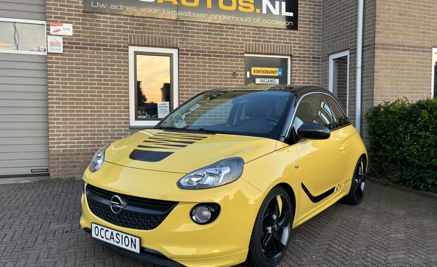 Opel Adam 1.4 16v Slam Yellow&Black •18” LM-Velgen / Half Leder Interieur / Automatische Airconditioning / Cruise Control / LED Verlichting• ZEER MOOIE & NETTE AUTO