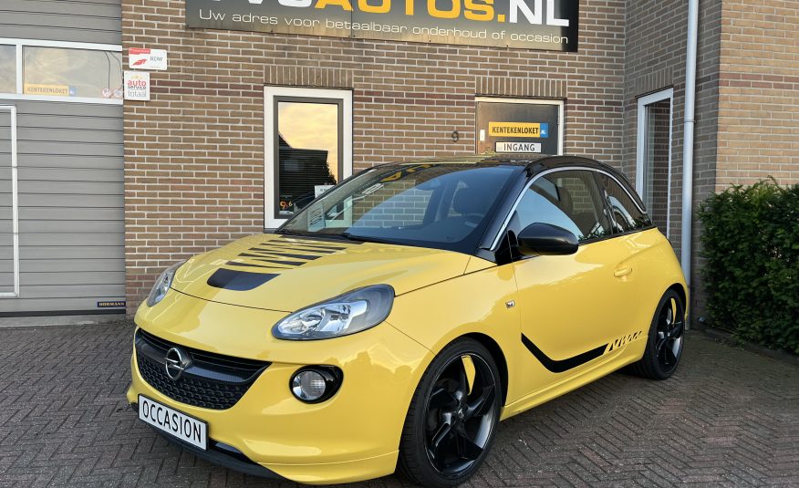 Opel Adam 1.4 16v Slam Yellow&Black •18” LM-Velgen / Half Leder Interieur / Automatische Airconditioning / Cruise Control / LED Verlichting• ZEER MOOIE & NETTE AUTO