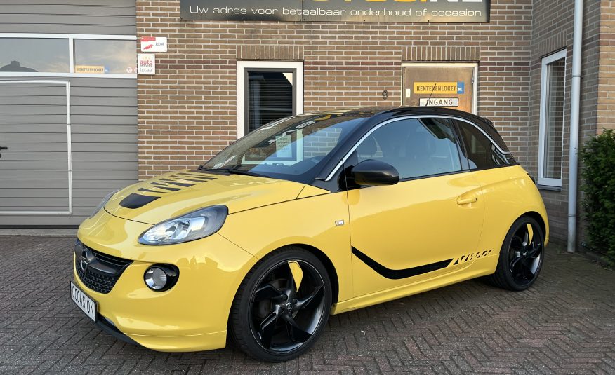 Opel Adam 1.4 16v Slam Yellow&Black •18” LM-Velgen / Half Leder Interieur / Automatische Airconditioning / Cruise Control / LED Verlichting• ZEER MOOIE & NETTE AUTO