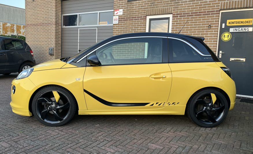 Opel Adam 1.4 16v Slam Yellow&Black •18” LM-Velgen / Half Leder Interieur / Automatische Airconditioning / Cruise Control / LED Verlichting• ZEER MOOIE & NETTE AUTO