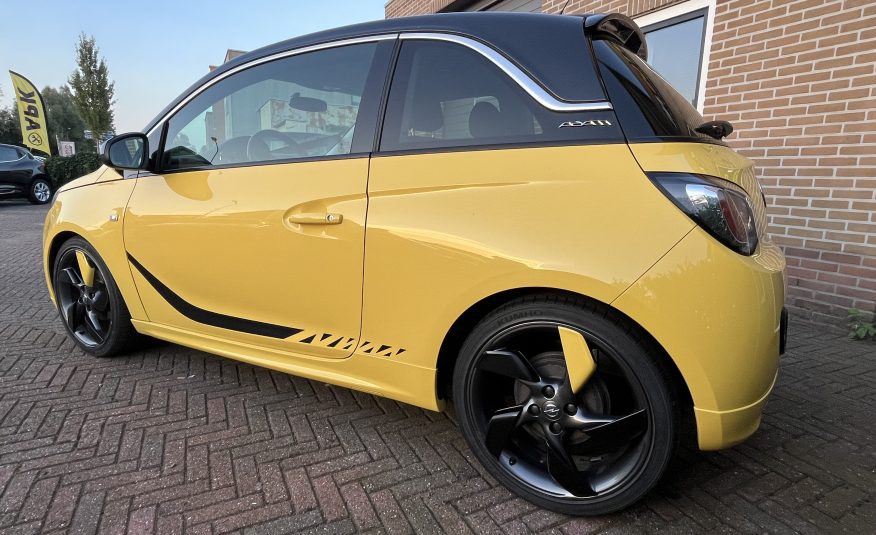 Opel Adam 1.4 16v Slam Yellow&Black •18” LM-Velgen / Half Leder Interieur / Automatische Airconditioning / Cruise Control / LED Verlichting• ZEER MOOIE & NETTE AUTO