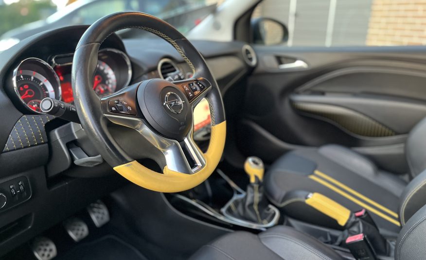 Opel Adam 1.4 16v Slam Yellow&Black •18” LM-Velgen / Half Leder Interieur / Automatische Airconditioning / Cruise Control / LED Verlichting• ZEER MOOIE & NETTE AUTO