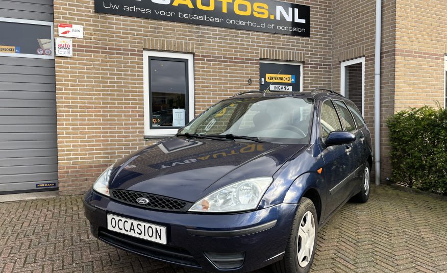 Ford Focus 1.4 16V Stationwagon Cool Edition •Airconditioning / Radio CD-Speler / Winterbandenset• DEALER Onderhouden + 2e Eigenaar & NIEUWE APK 10-2025!