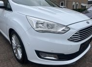 Ford C-Max 1.0 Ecoboost Titanium •Automatische Airconditioning / Lichtmetalen Velgen / Parkeersensoren V+A / Navigatie / Trekhaak• 2e Eigenaar INCLUSIEF NIEUWE DISTRIBUTIERIEM